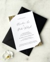 Zaproszenia ślubne złote glamour Aurelia