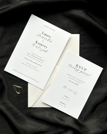 Zaproszenia na ślub nowoczesne